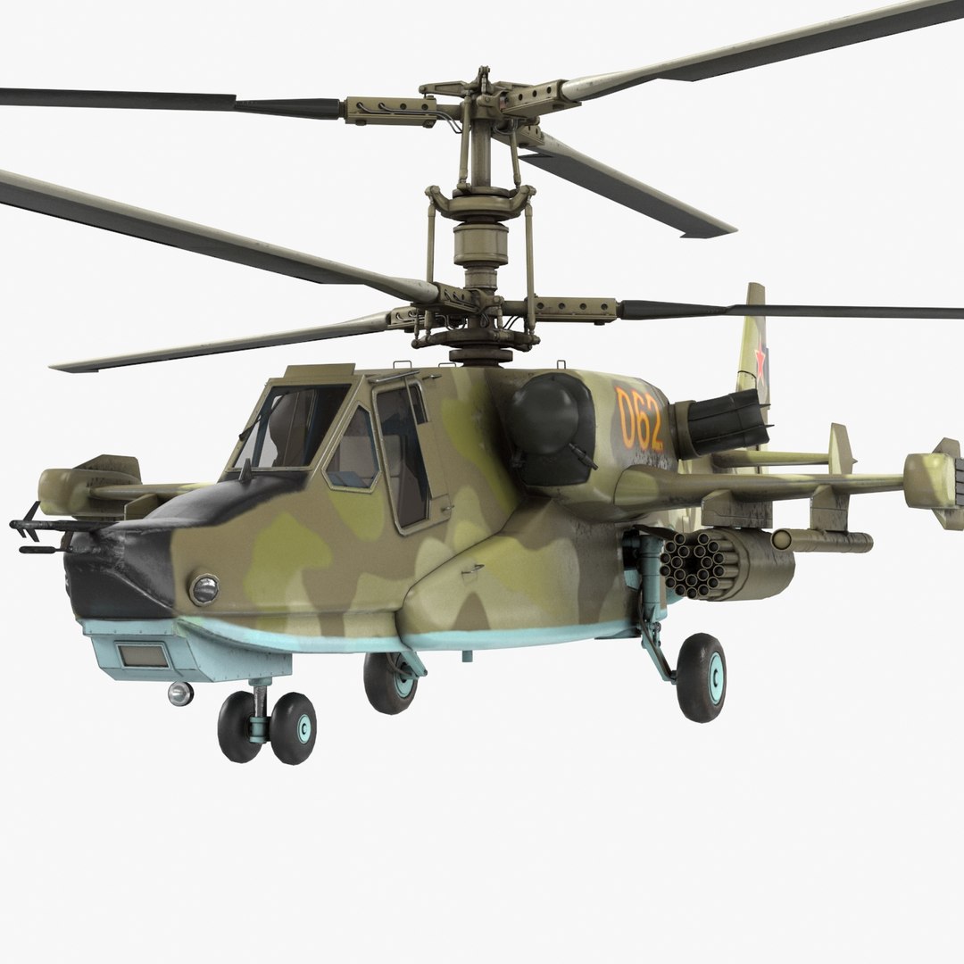 Ka-50 Soviet Russian 3D - TurboSquid 1485276