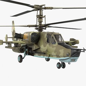 ka-50 soviet russian 3D