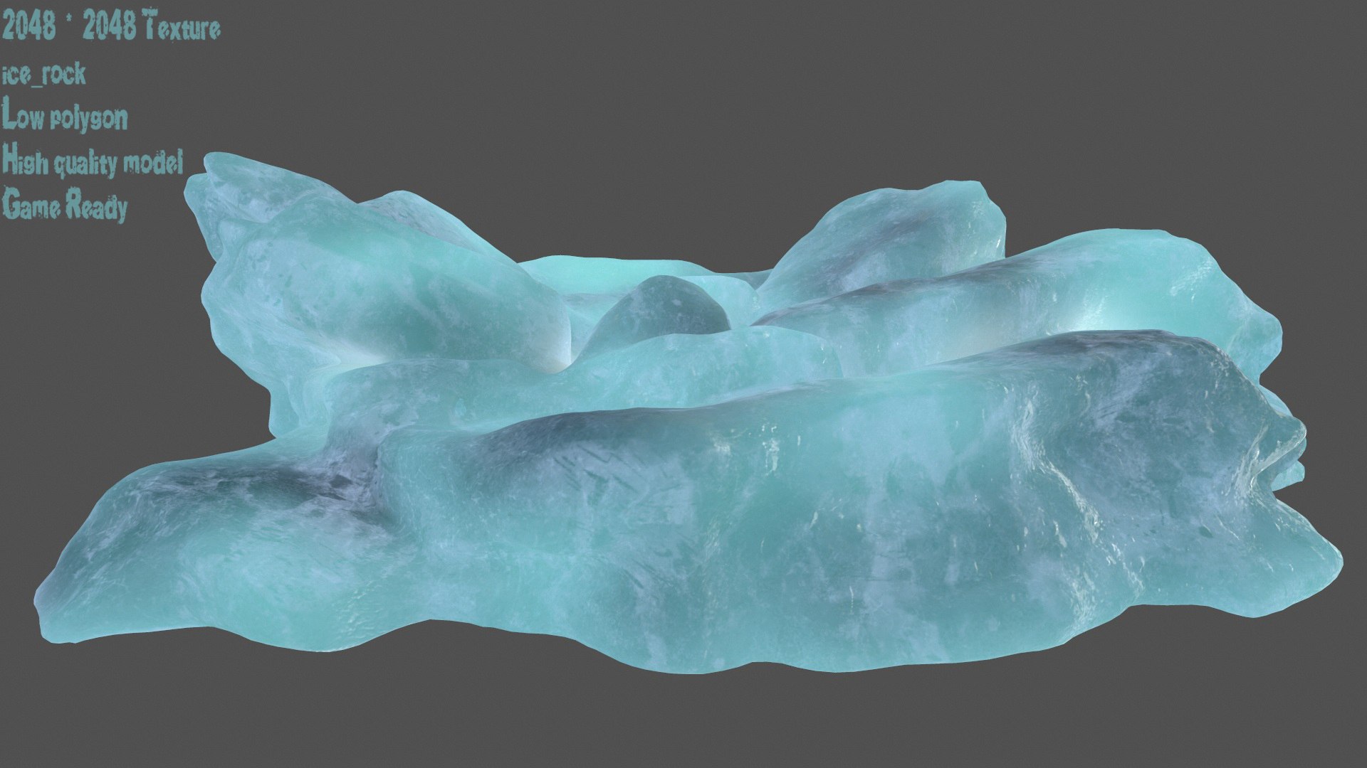 3D model snow frozen - TurboSquid 1160509