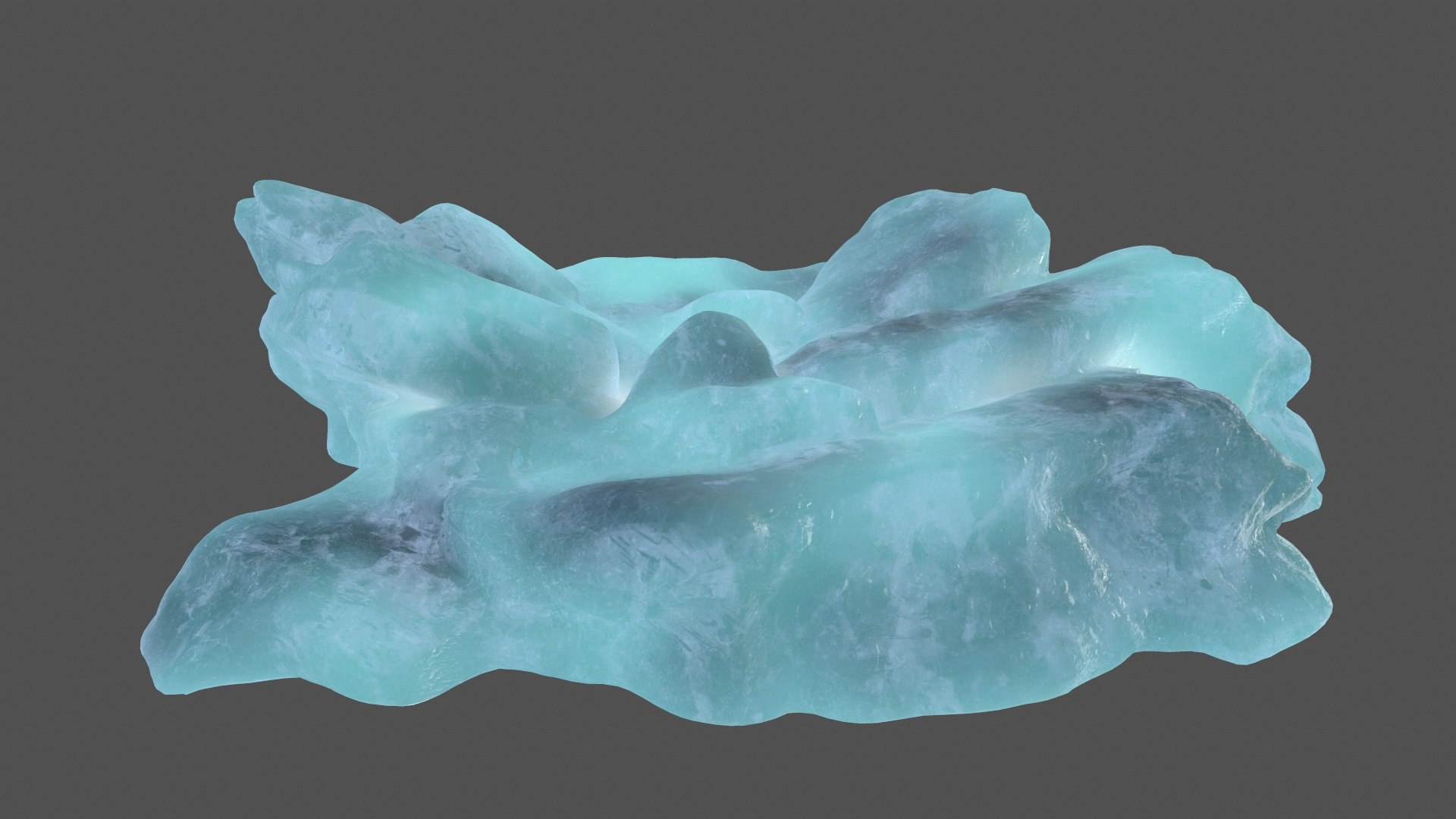 3D model snow frozen - TurboSquid 1160509