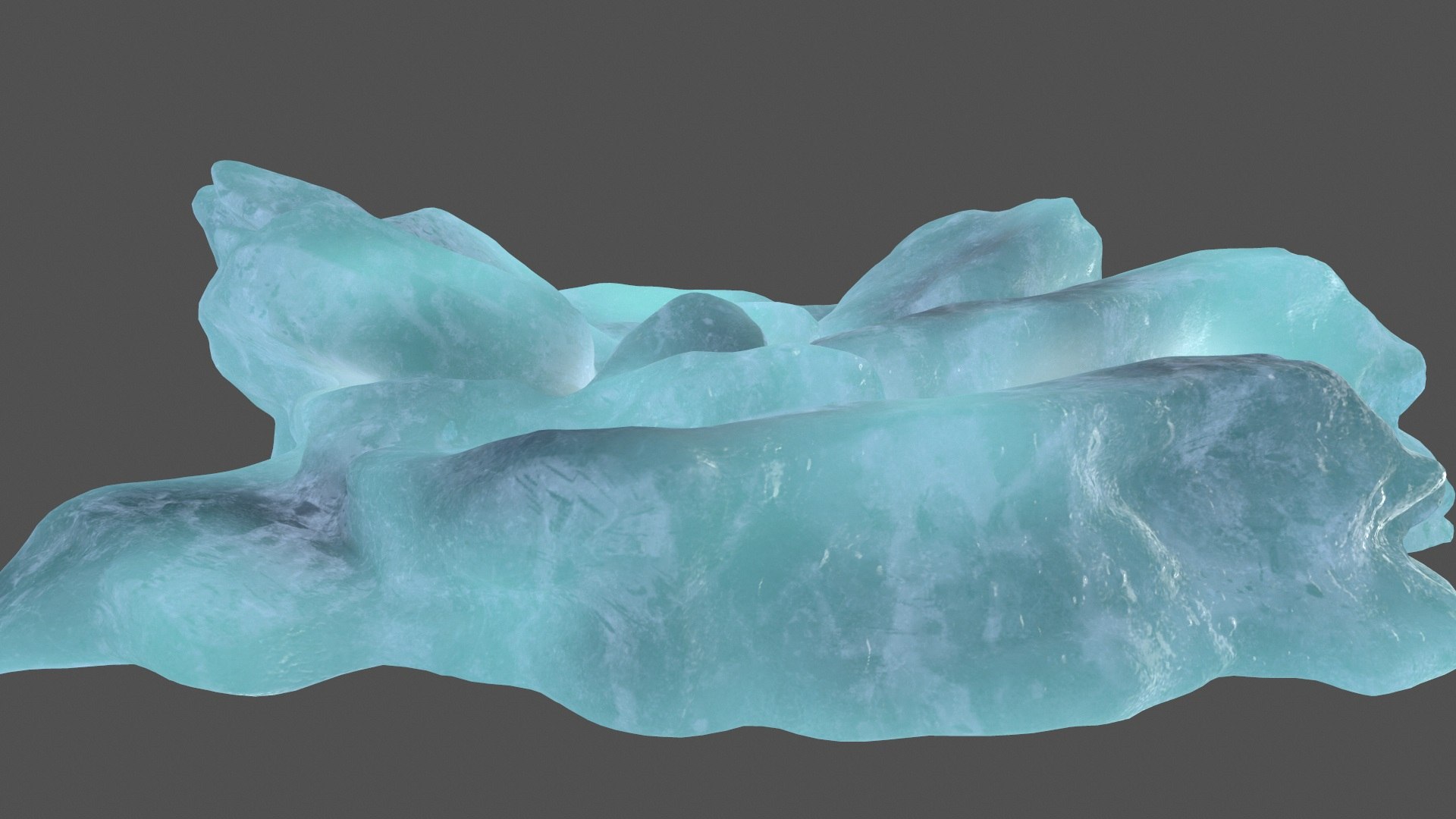 3D model snow frozen - TurboSquid 1160509