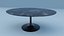 Niedriger ovaler Couchtisch Saarinen