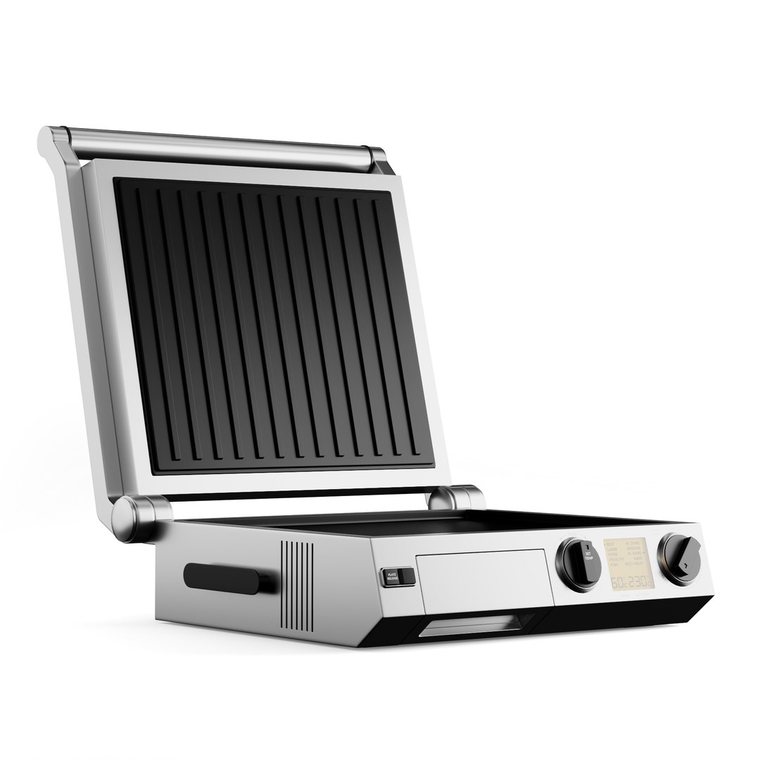 Electric Grill 3D Model TurboSquid 1551658