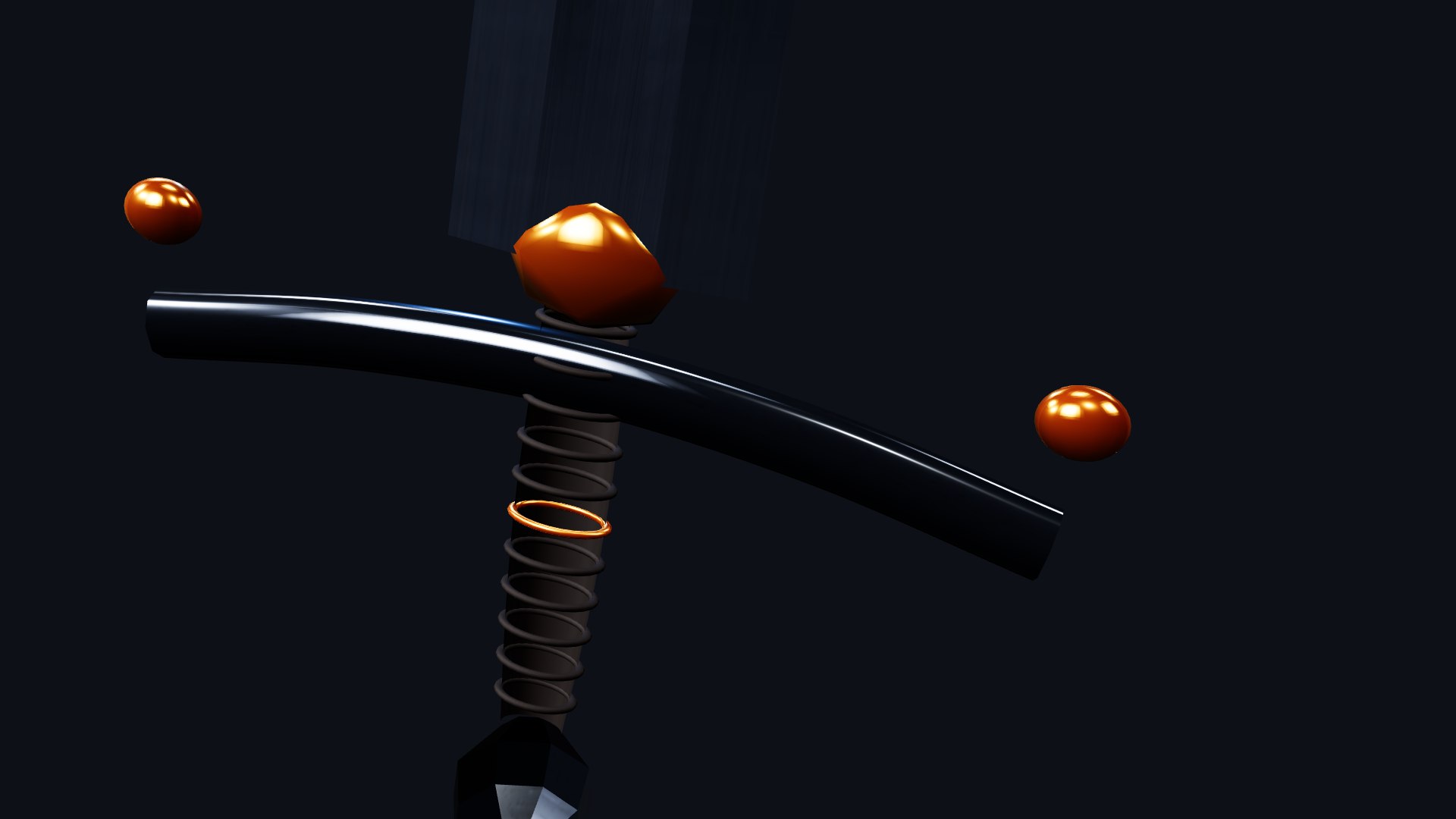 Medieval Longsword PBR - 4 Blade Finishes Game-Ready 3D Model Model ...