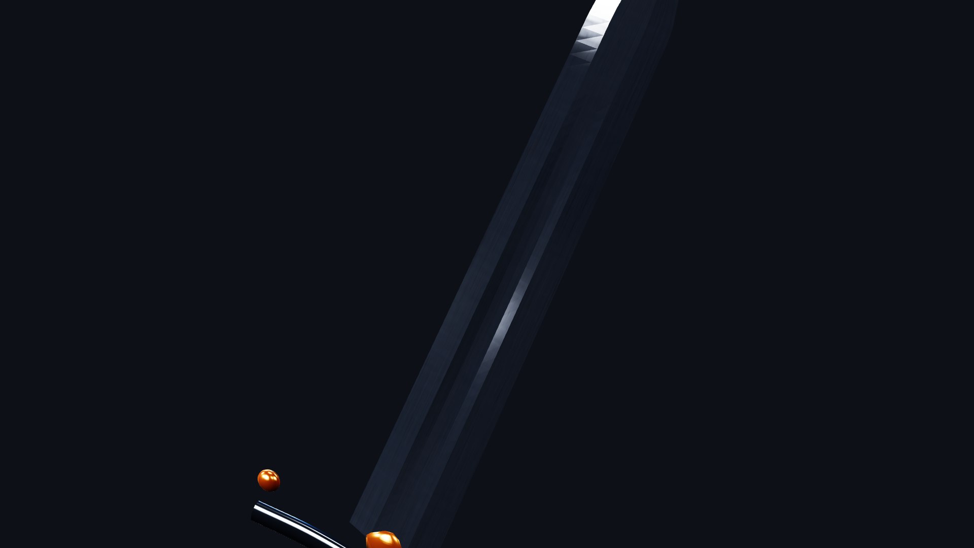 Medieval Longsword PBR - 4 Blade Finishes Game-Ready 3D Model Model ...