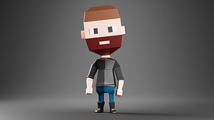 Abel 3d Model Rigged
