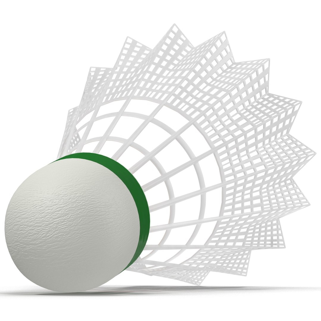 Shuttlecock 2 3d Model