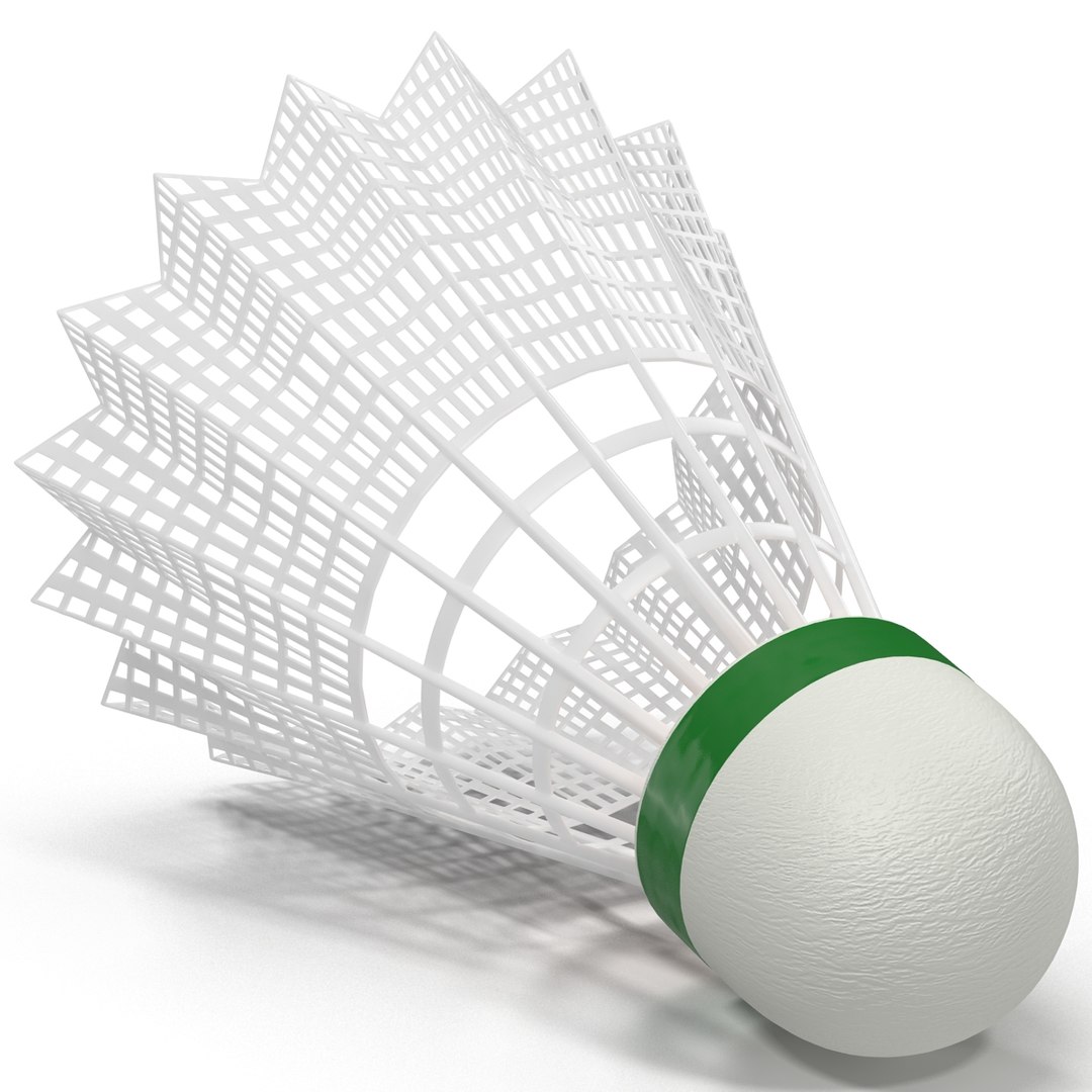 Shuttlecock 2 3d Model