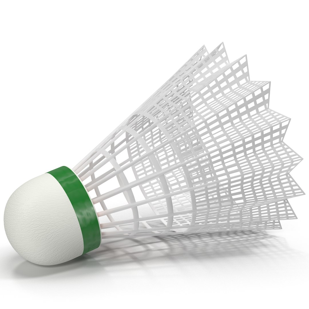 Shuttlecock 2 3D model preview