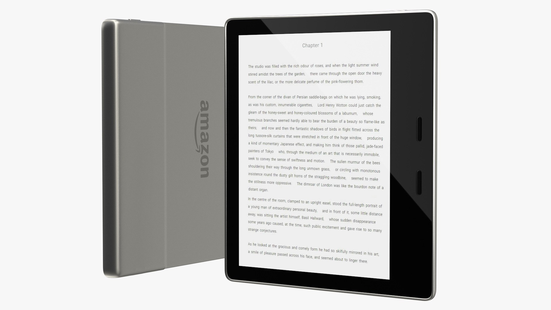 Kindle Oasis E-Reader 3D model preview