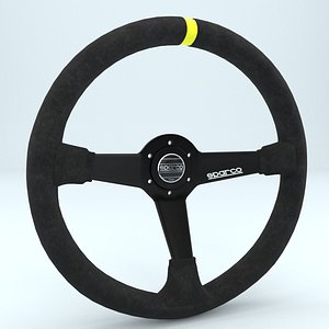 steering wheel r368 3D