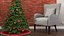 Sillón decorativo con brazo curvo Gris