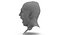 3D mike human head mouth