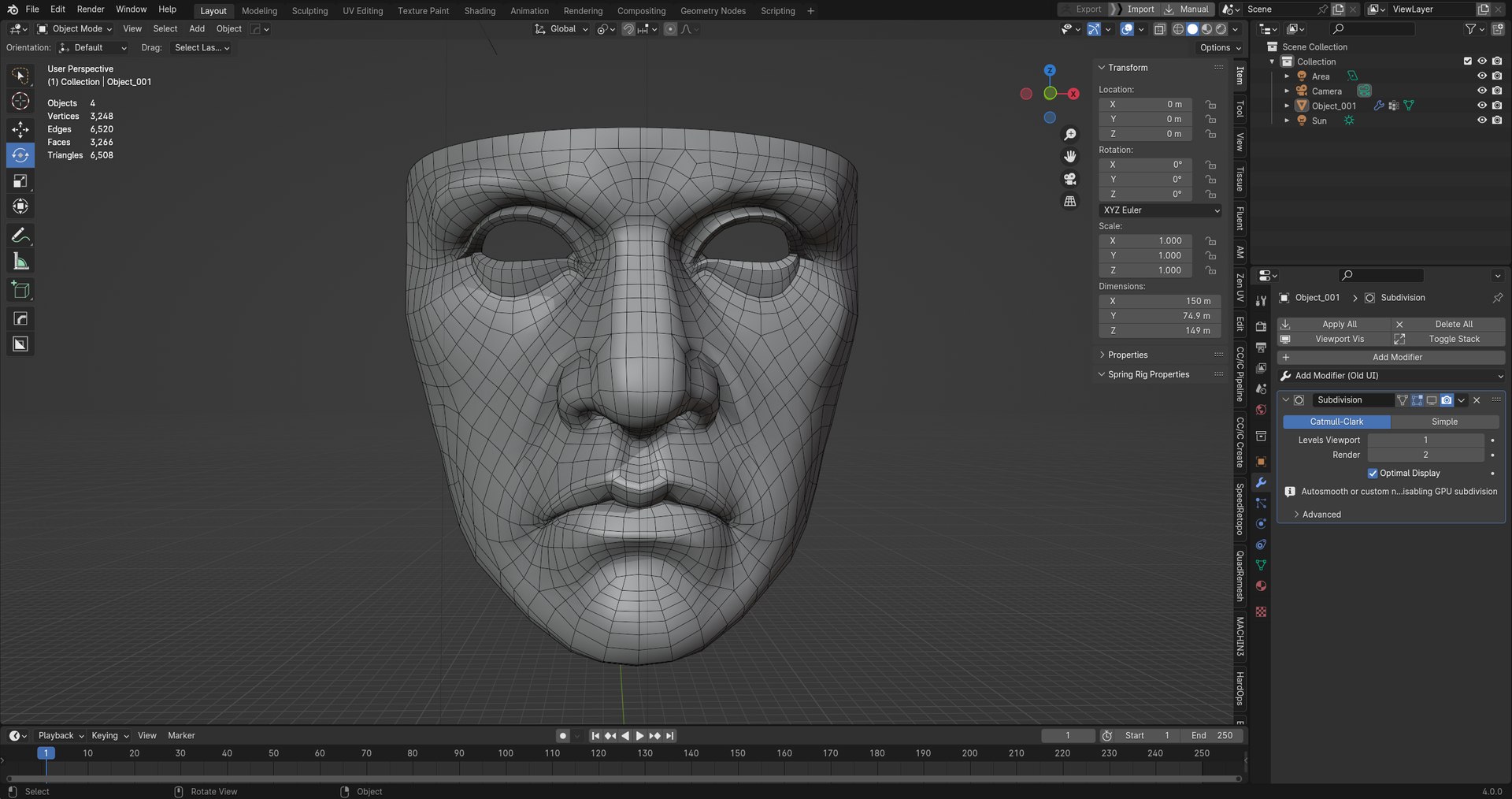 3D Hero Face Mask Solid Model - TurboSquid 2276432