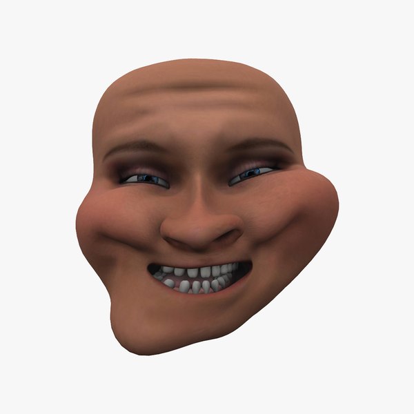 Trl-003 Troll Face 3d Model - Turbosquid 1899818