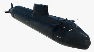 hms anson submarine 3D model