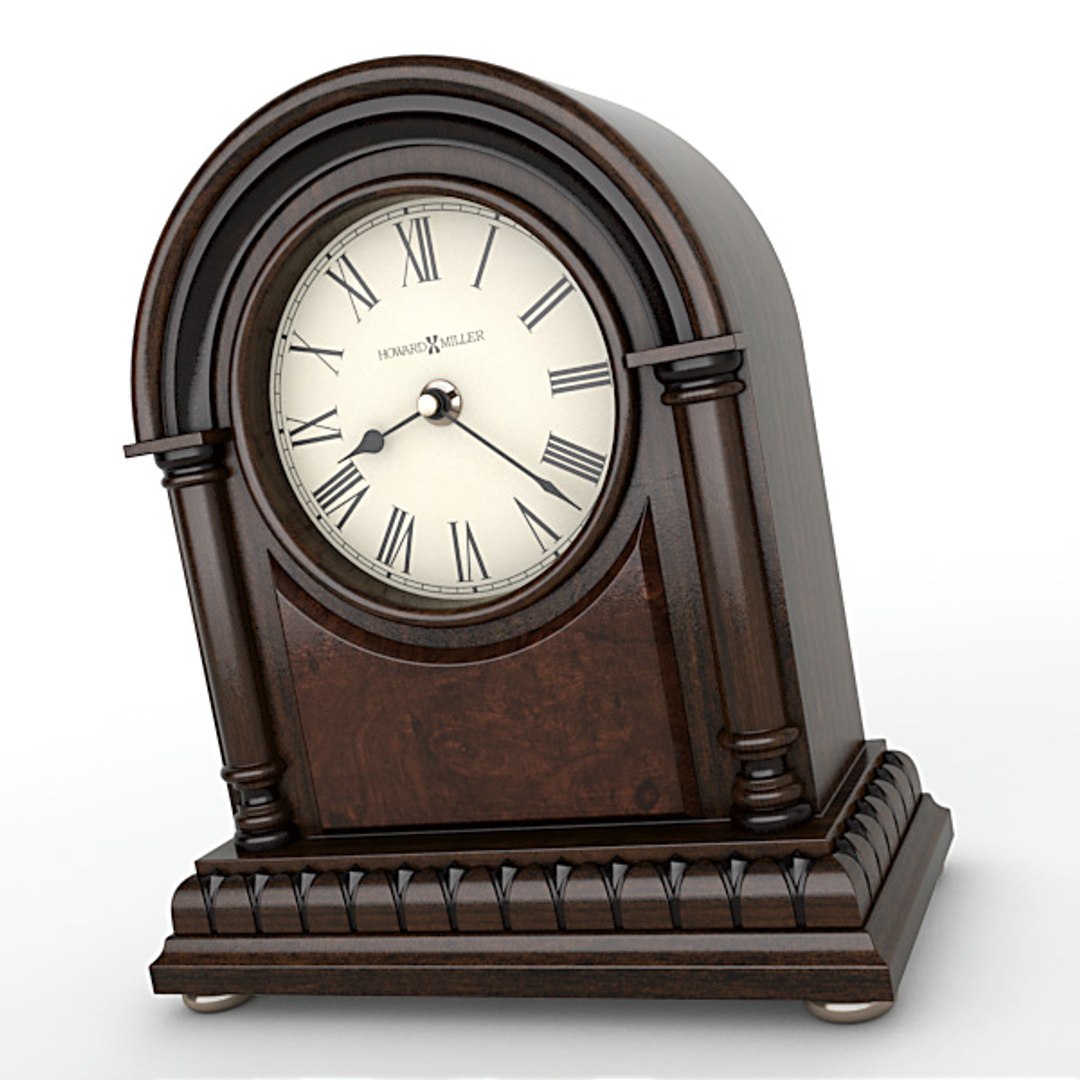 3d Analog Mantel Clock