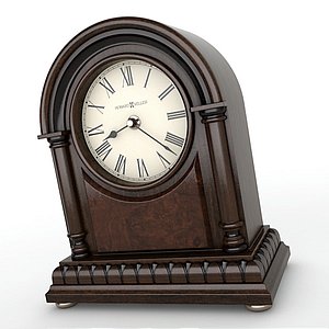 3d analog mantel clock