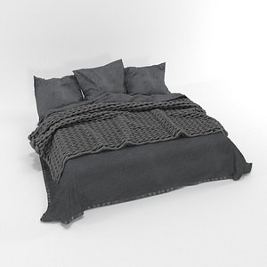 Bed, plaid