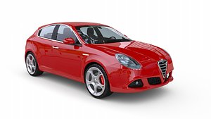 alfa romeo giulietta 3D