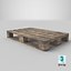 Wood Pallet Old Plywood - PBR