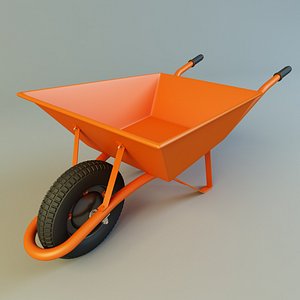 3d wheelbarrow barrow