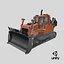 3D Generic Bulldozer