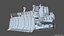3D Generic Bulldozer