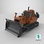 3D Generic Bulldozer