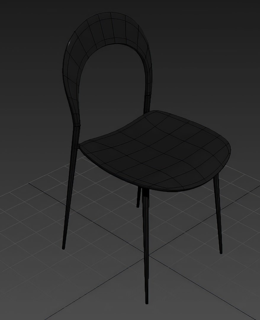 3D Rider Dining Chair Model - TurboSquid 1961971
