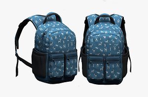 3D luggage fashion bag