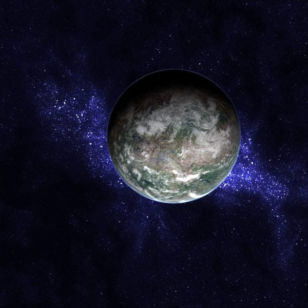 3ds max alien river planet earth