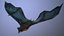 Bat animation pbr Low-poly 3D