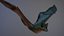 Bat animation pbr Low-poly 3D
