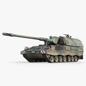 3D PZH-2000 Self Propelled Howitzer
