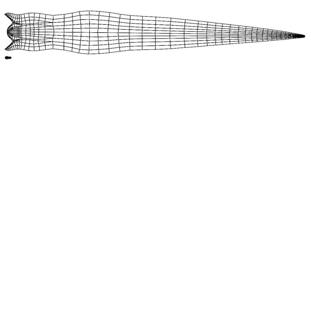3d Model Base Mesh Cobra Snake