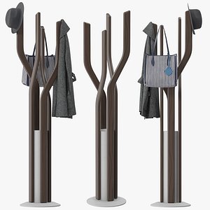 3D Alma Coat Rack model