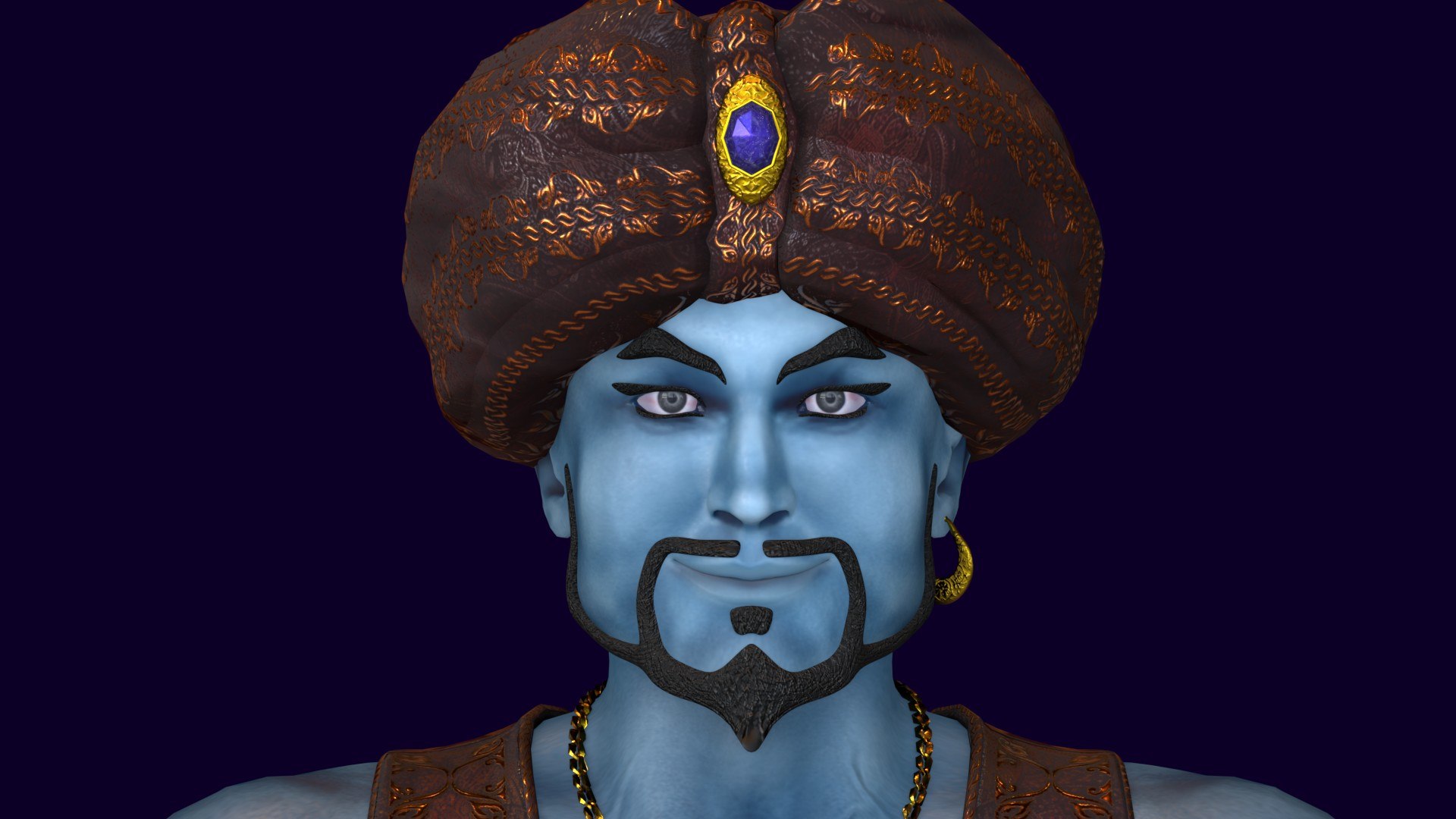 3D Genie Animated model https://p.turbosquid.com/ts-thumb/ju/3ifRel/eK/genie_ps_db_0002/jpg/1681212053/1920x1080/fit_q87/303779ace9ab39d7b2459a21a42384694c1e5721/genie_ps_db_0002.jpg