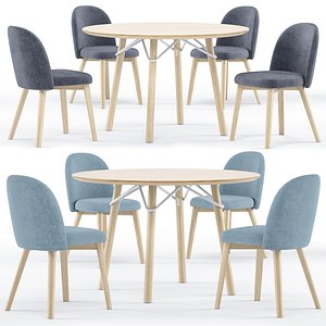 3D calligaris tria tuka model