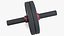 3D abdominal roller wheel abs