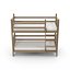 Wooden Double Floor Bed