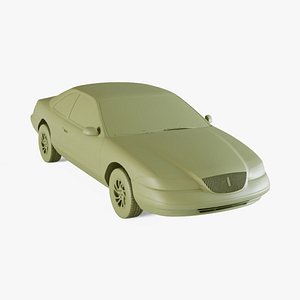 Lincoln Mark VIII 1998 3D model