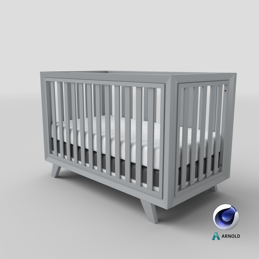 Baby Cribs v3 model - TurboSquid 1994677