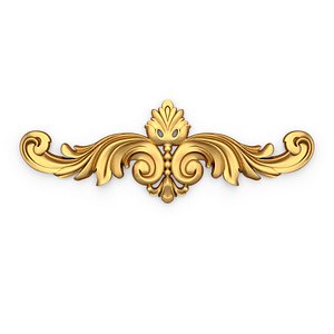 carved classic decorative ornament cnc 3d printing stl 62