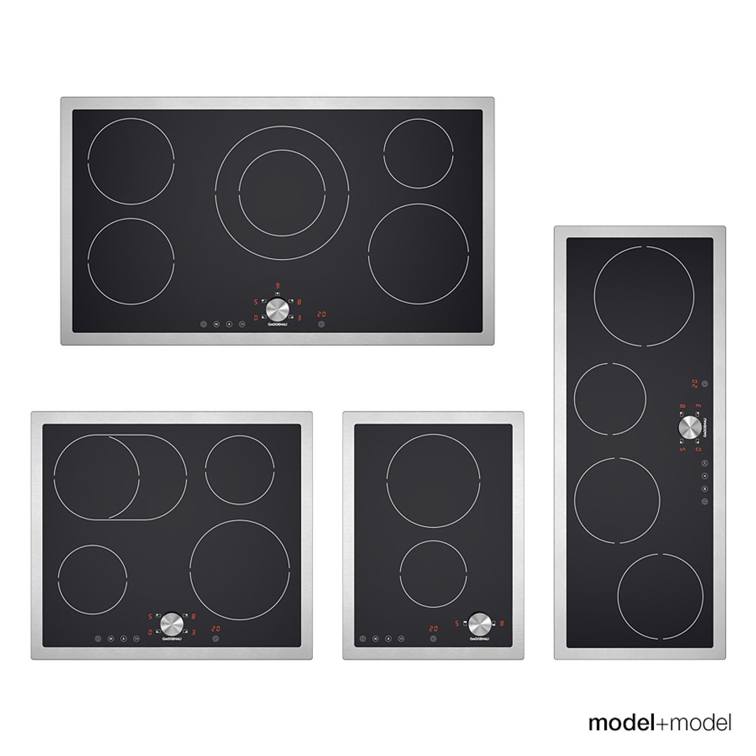 Gaggenau Ceramic Cooktops 3d Max