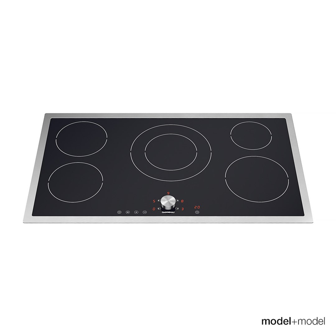 Gaggenau Ceramic Cooktops 3d Max