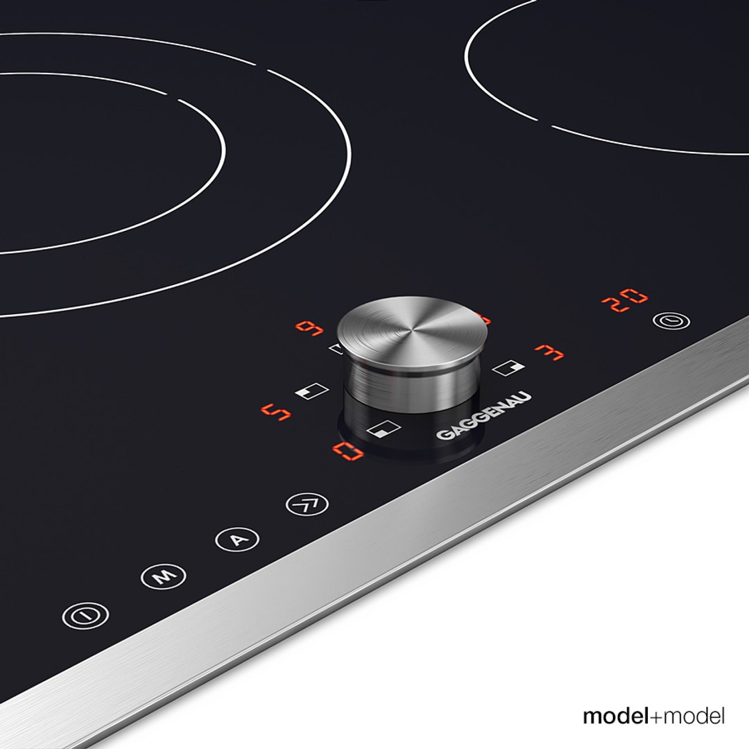 Gaggenau Ceramic Cooktops 3d Max