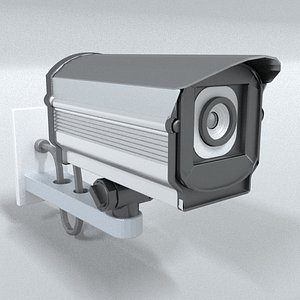 3D laos Security Camera