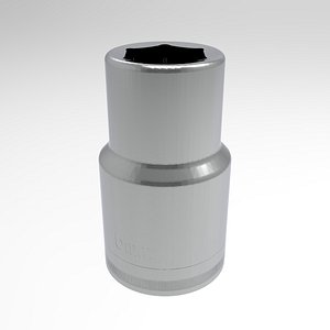 3D Deep Socket 6 mm - AB