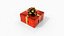 Scatole regalo - Confezione da 5 con rosetta in nastro lucido